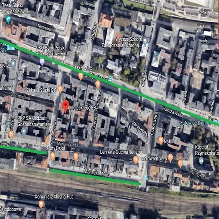 Fv/apartament - Mieleckiego - City Center* * Katowice